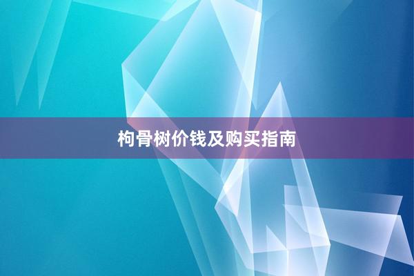 枸骨树价钱及购买指南